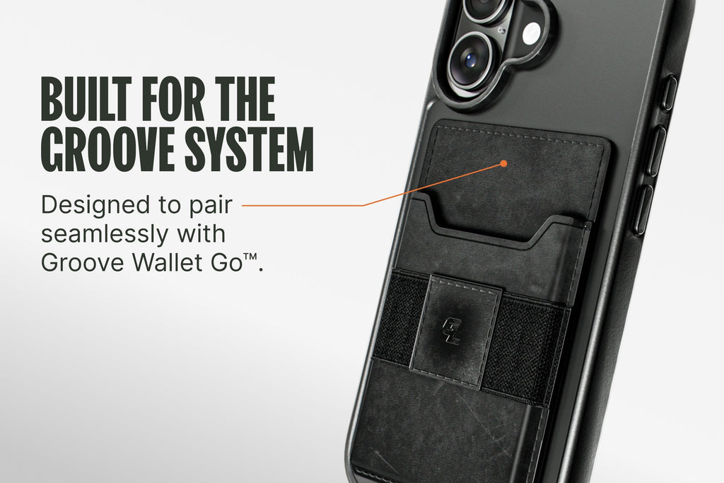 Groove MagSafe Phone Case - Deep Stone Grey