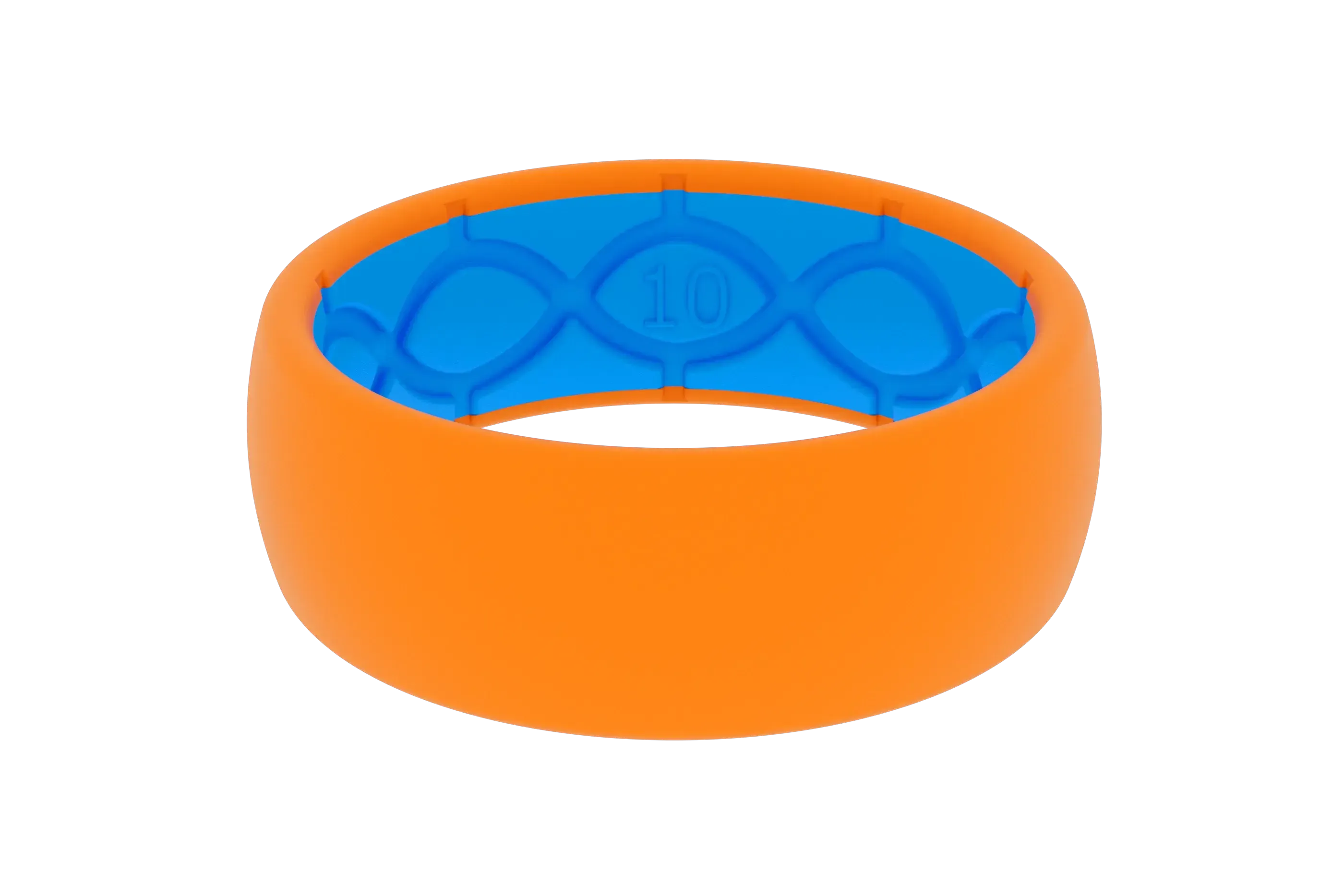 Solid Blaze Orange Ring