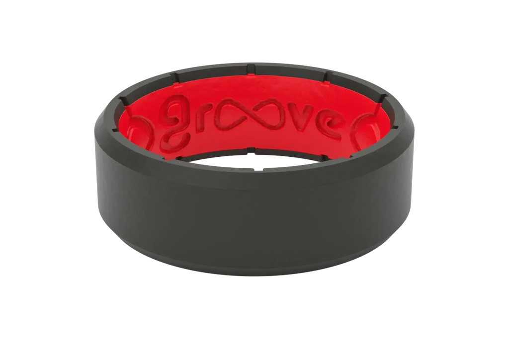 Edge Black &amp; Red Ring
