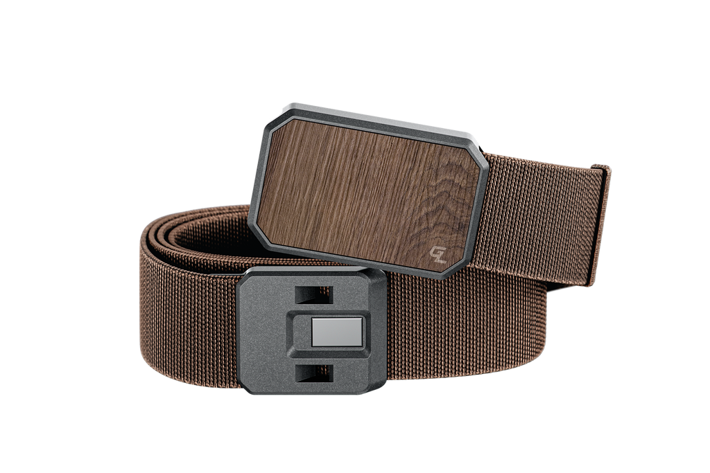 Groove Belt Walnut/Dark Earth