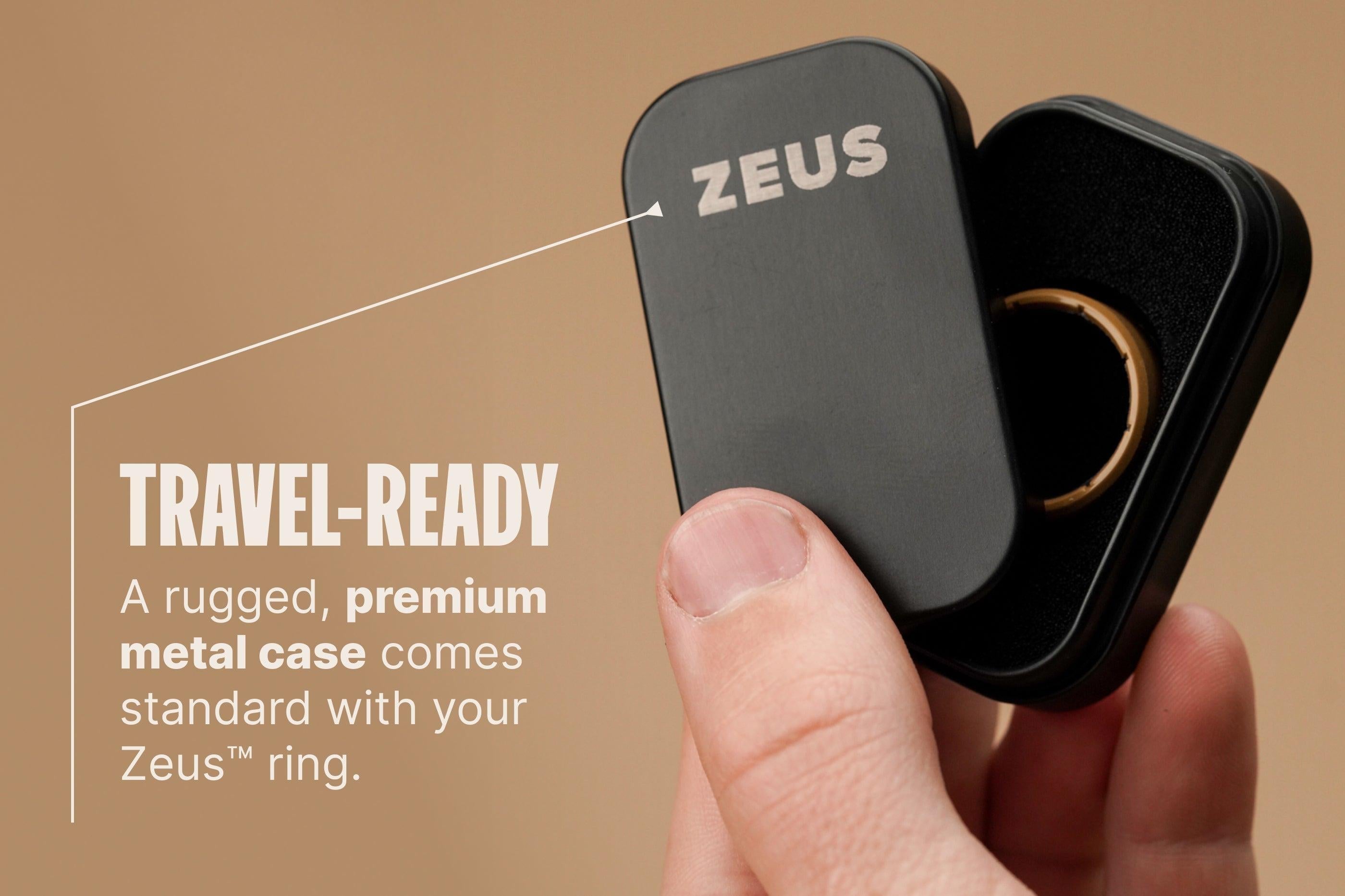 Zeus Storm Grey Thin Ring
