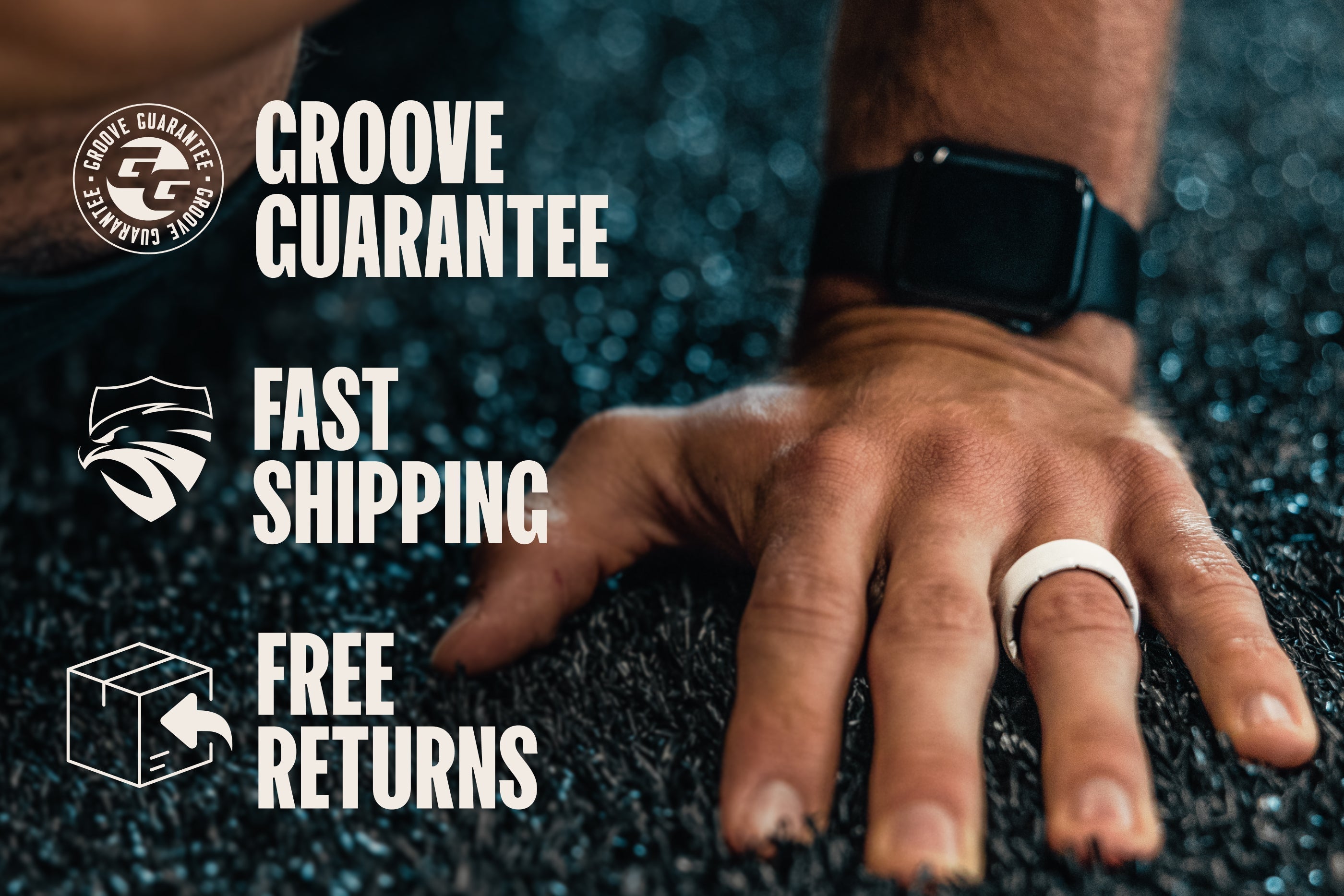 Zeus Storm Grey Thin Ring